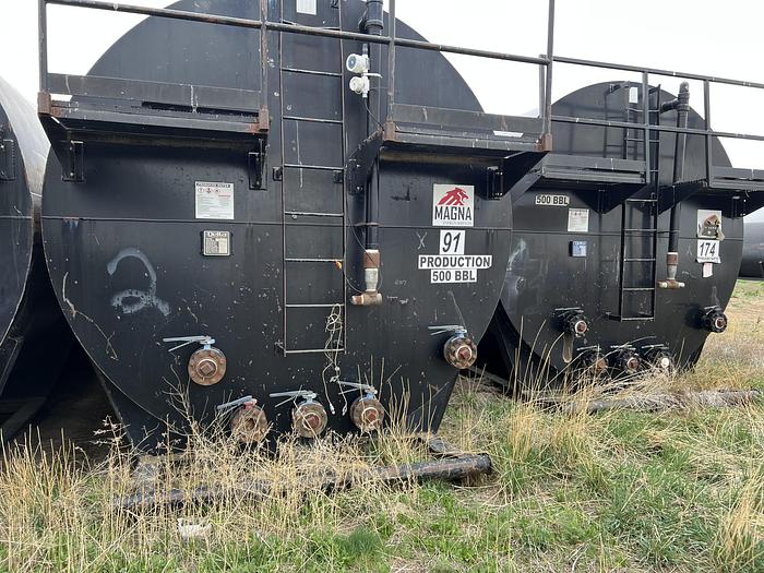 Used 2010 Delta Tank 500 BBL Frac / Water Tanks