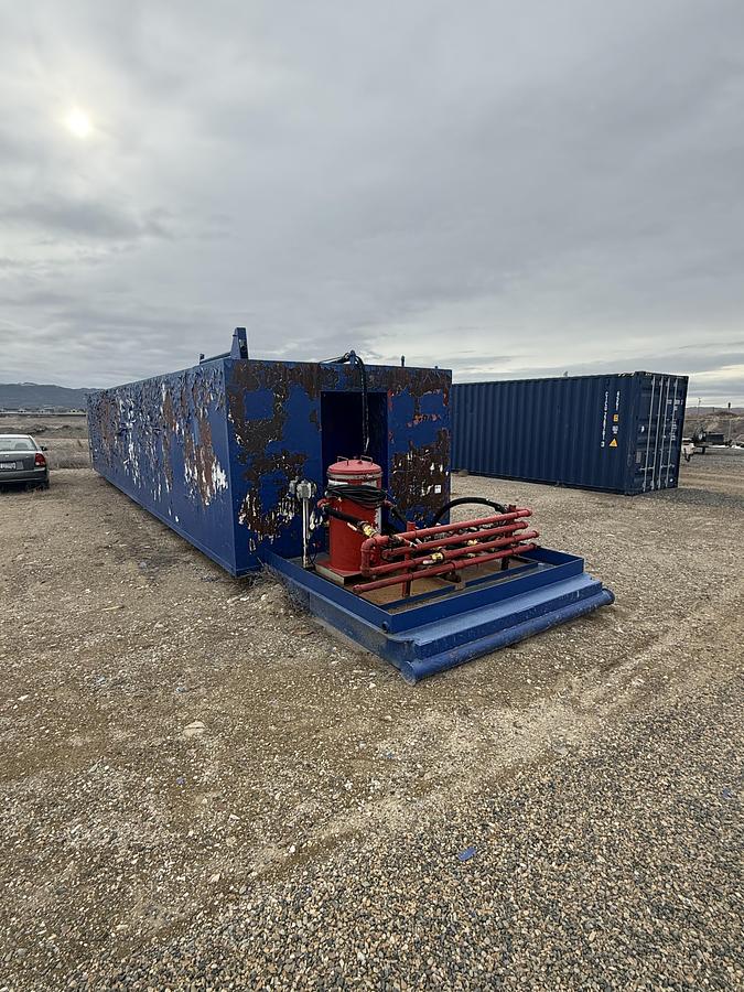 Used Diesel Fuel Tank Skidded 