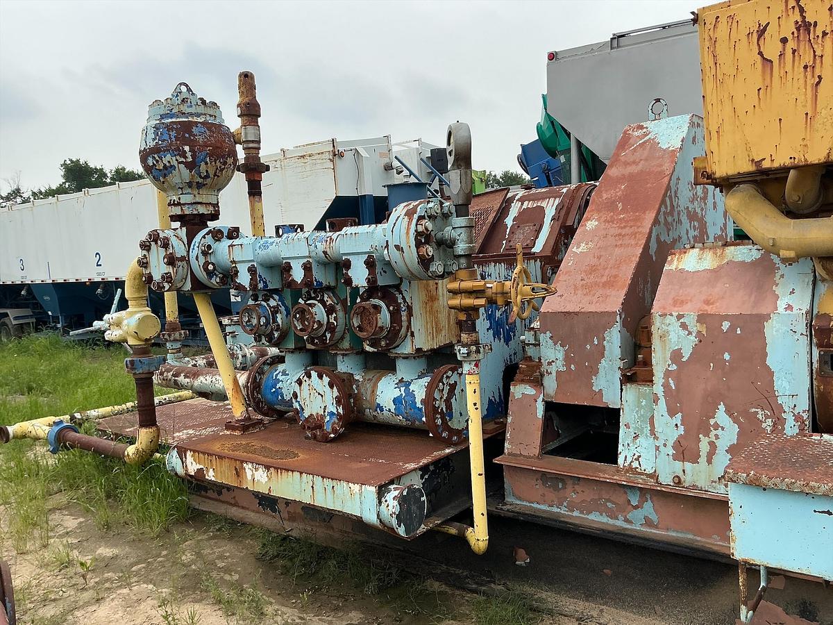 Used Mud Pump Skid