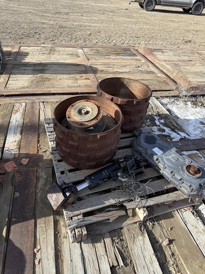 Used (4) Wacker Neuson Drums (parts)