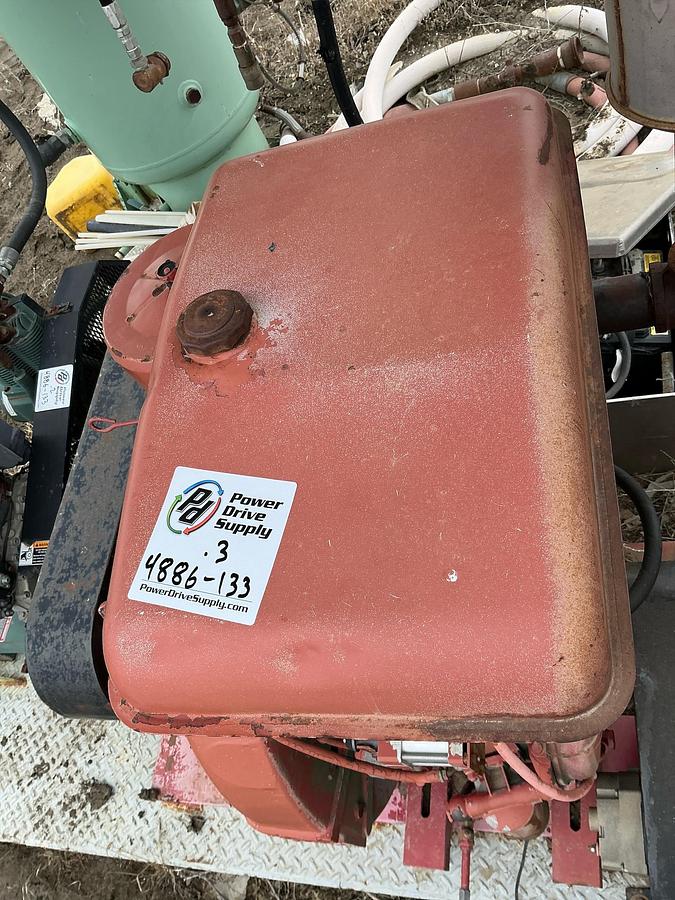 Used Welded Steel Air Compressor w/Shed 