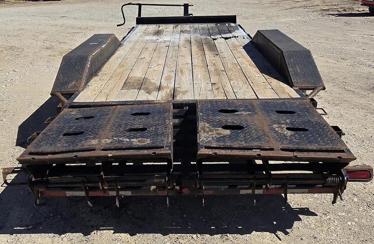 Used 2017 Big Tex Heavy Duty Tandem Axle Equipment Trailer