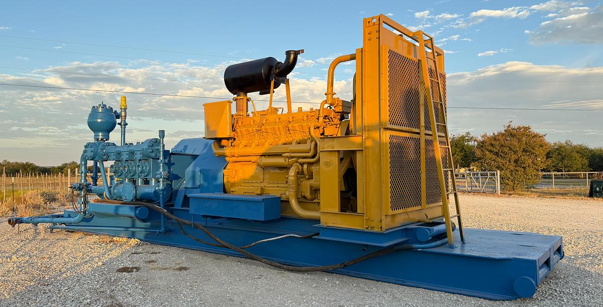 Used QZ-9 Triplex Mud Pump