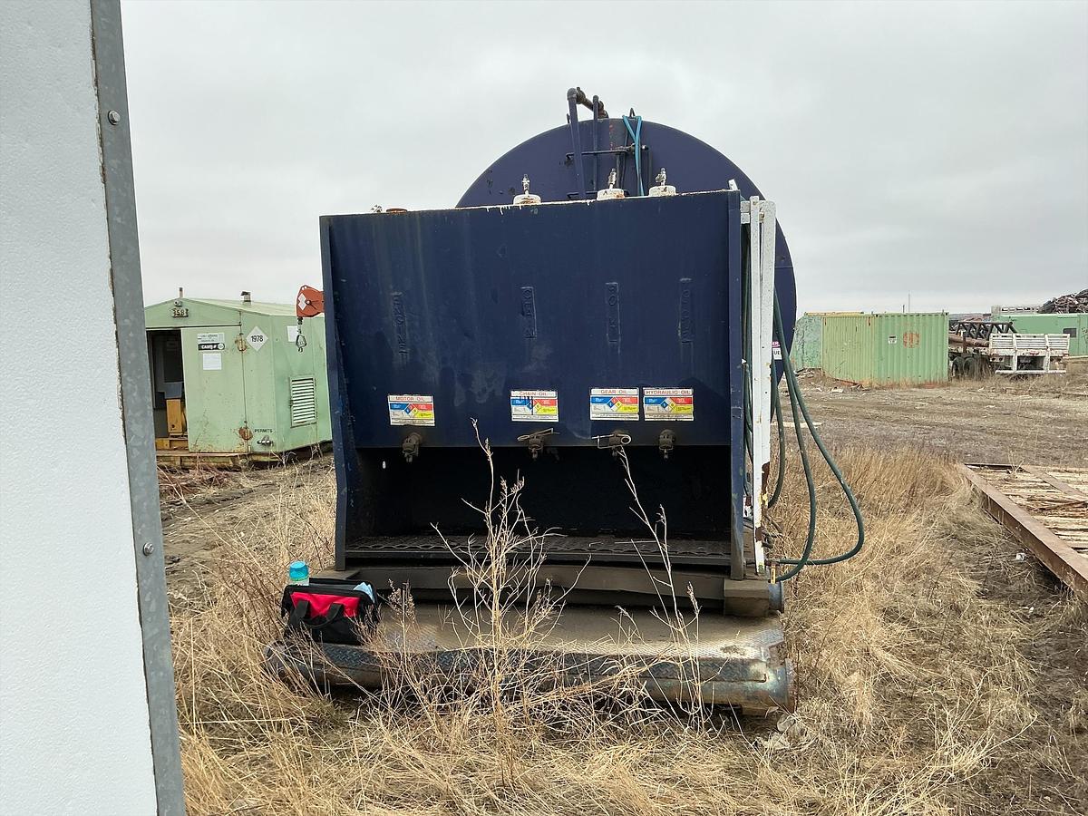 Used Welded Steel Fuel Tank w/Lubester