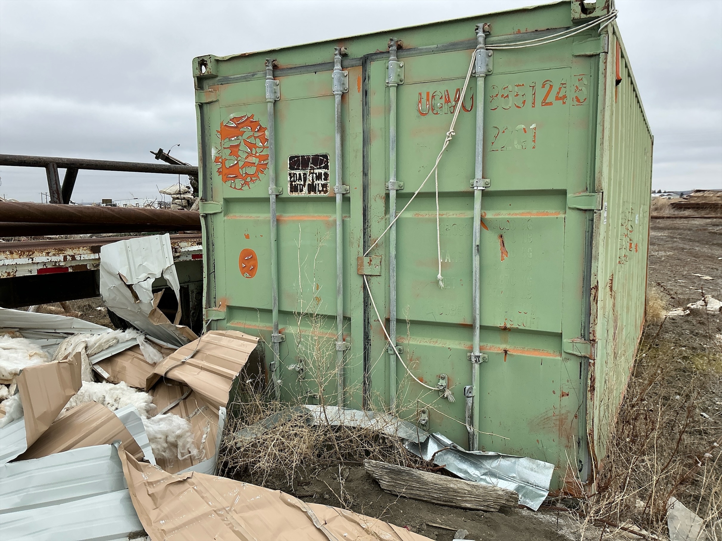 Used Welded Steel Connex Box