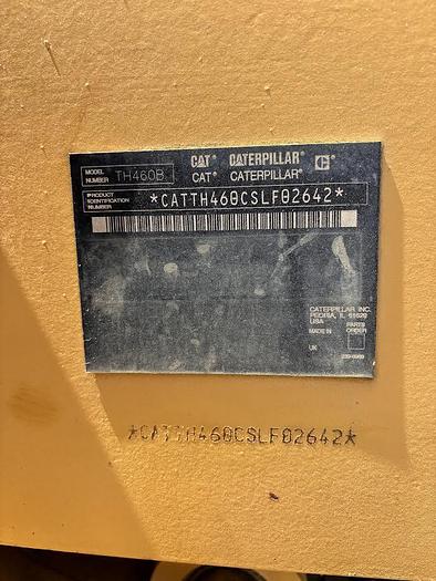 Used Caterpillar TH460B Telescopic Forklift
