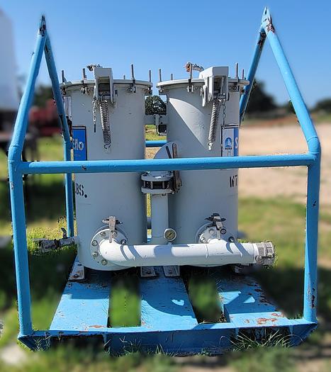 Used SafeDEflo Filtration System Skidded