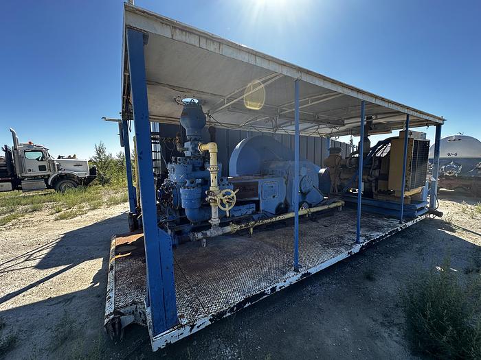 Used National K-500A Duplex Mud Pump