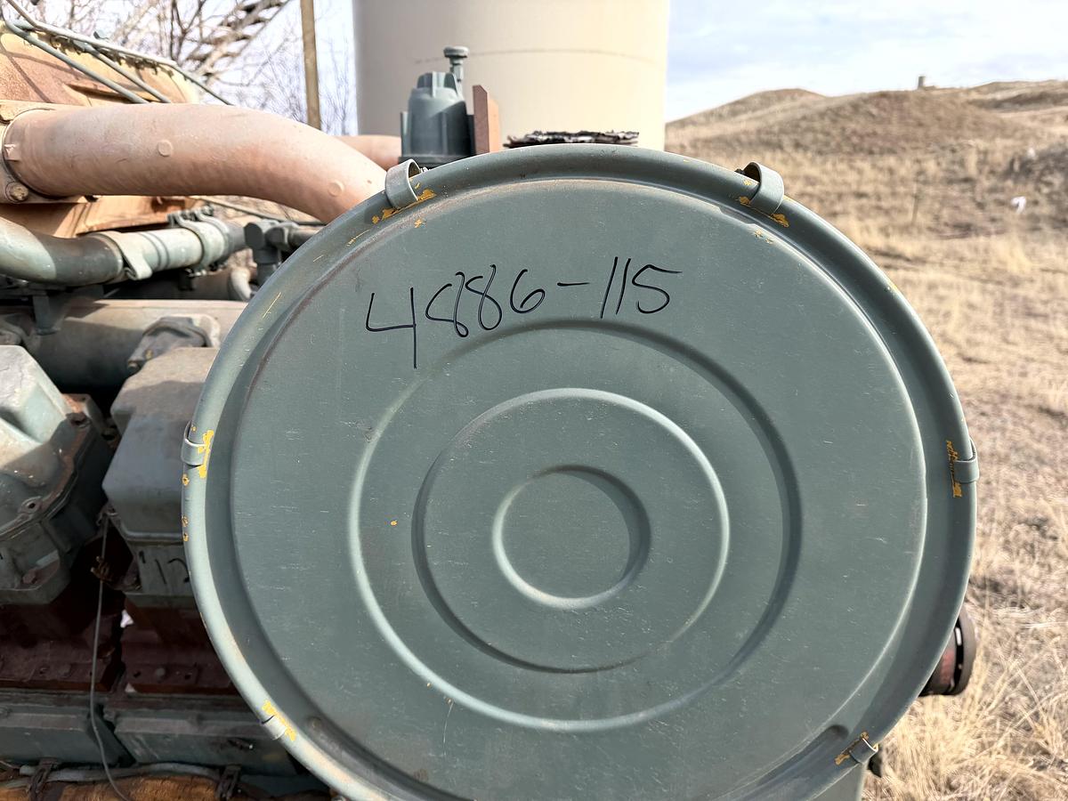 Used Cat G3512LE Natural Gas Engine 