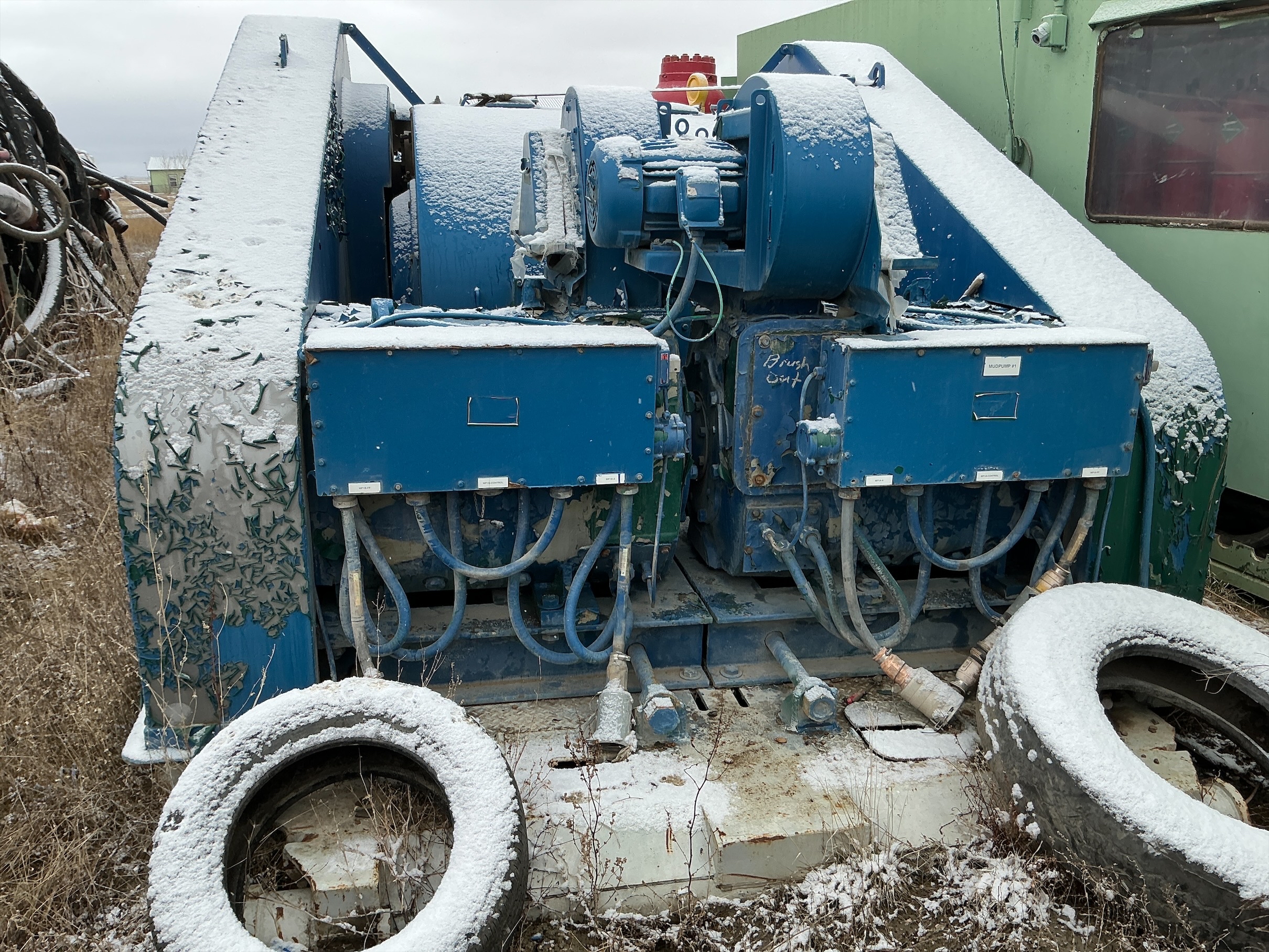 Used National Oil Well/Continental Emsco Mud Pump