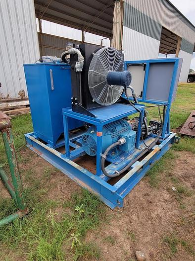 Used KUDU Industries Portable Hydraulic Power Unit, Skid Mounted