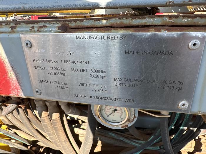 Used Forum Pipe Wrangler 3500 Hydraulic Cat Walk