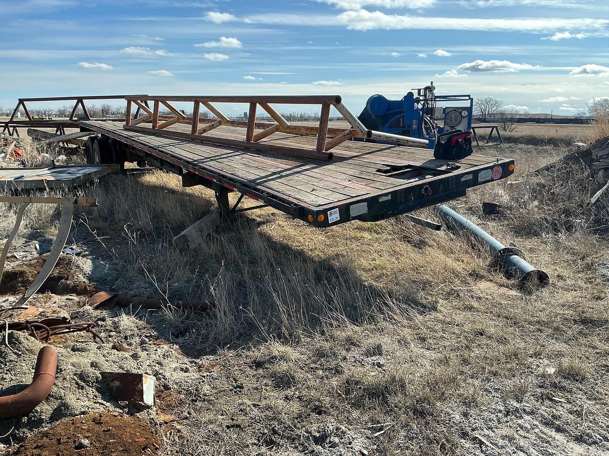 Used 1994 Transcraft 45’ Flatbed Trailer