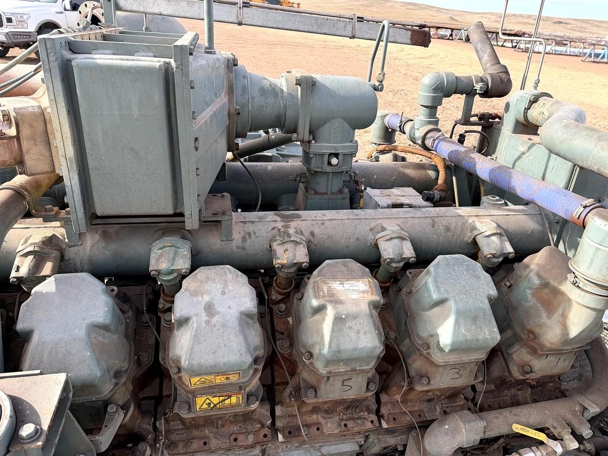 Used Cat G3512LE Natural Gas Engine 