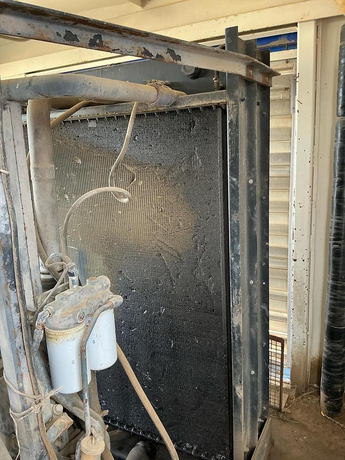 Used Mud Pump Skid Building, DDC Diesel Engine, RS-F1000 Pump