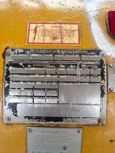 Used Cat 3512-b generator