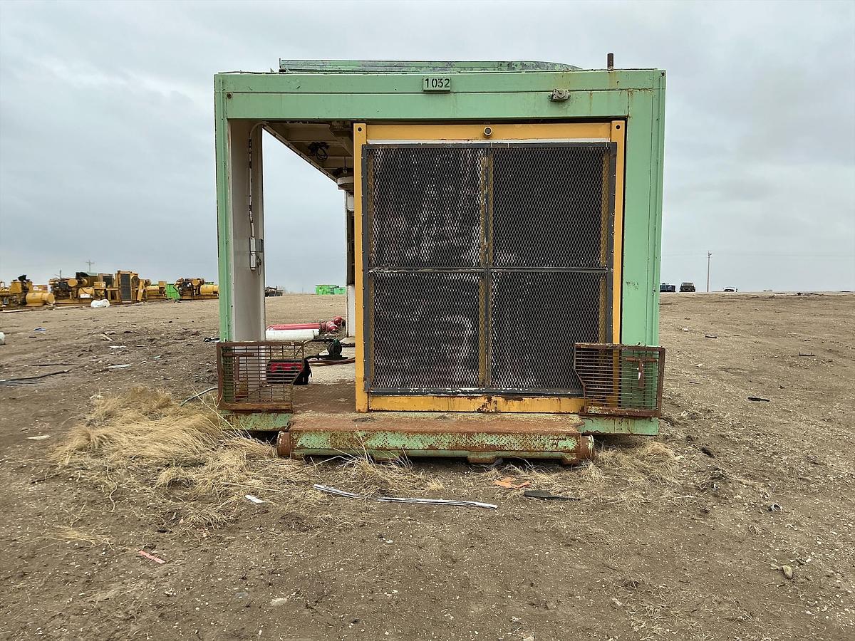 Used Cat 3508B Generator, SCR House, Remote Radiator 