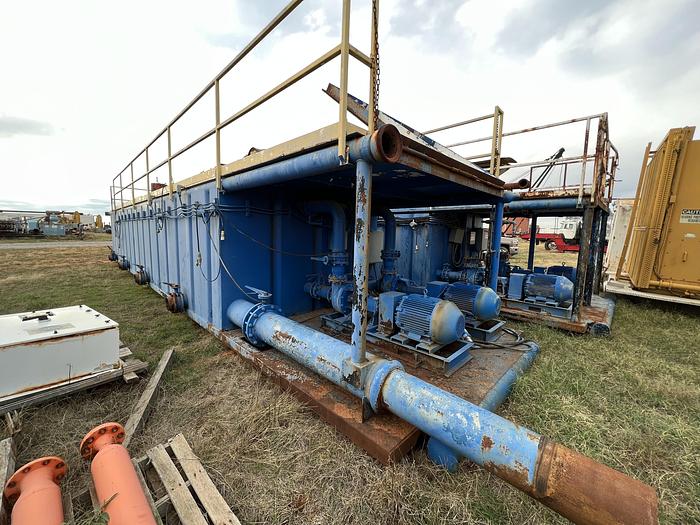 Used Mud Pits 800 BBL Tank System