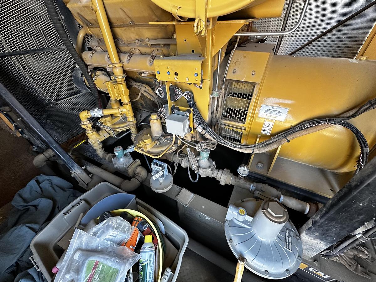 Used 2008 Cat G3408 Natural Gas 376 KVA Generator