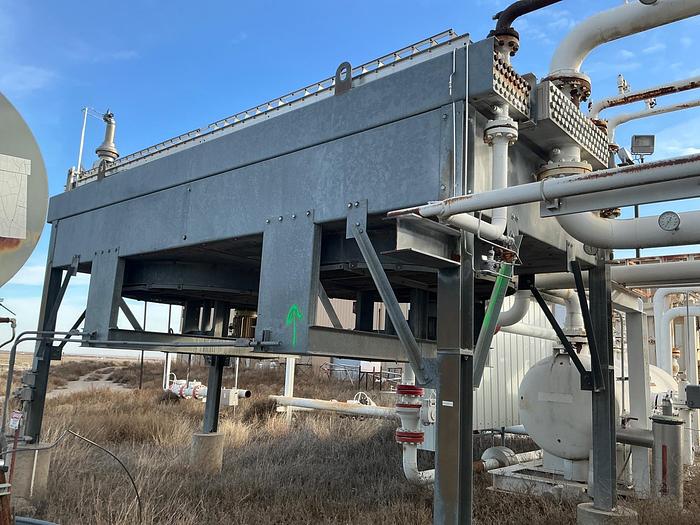 Used Smithco -  Fin Fan Cooler -  Regen Gas - Booster Discharge - 100.74 BTU/HR - 83.55BTU/HR