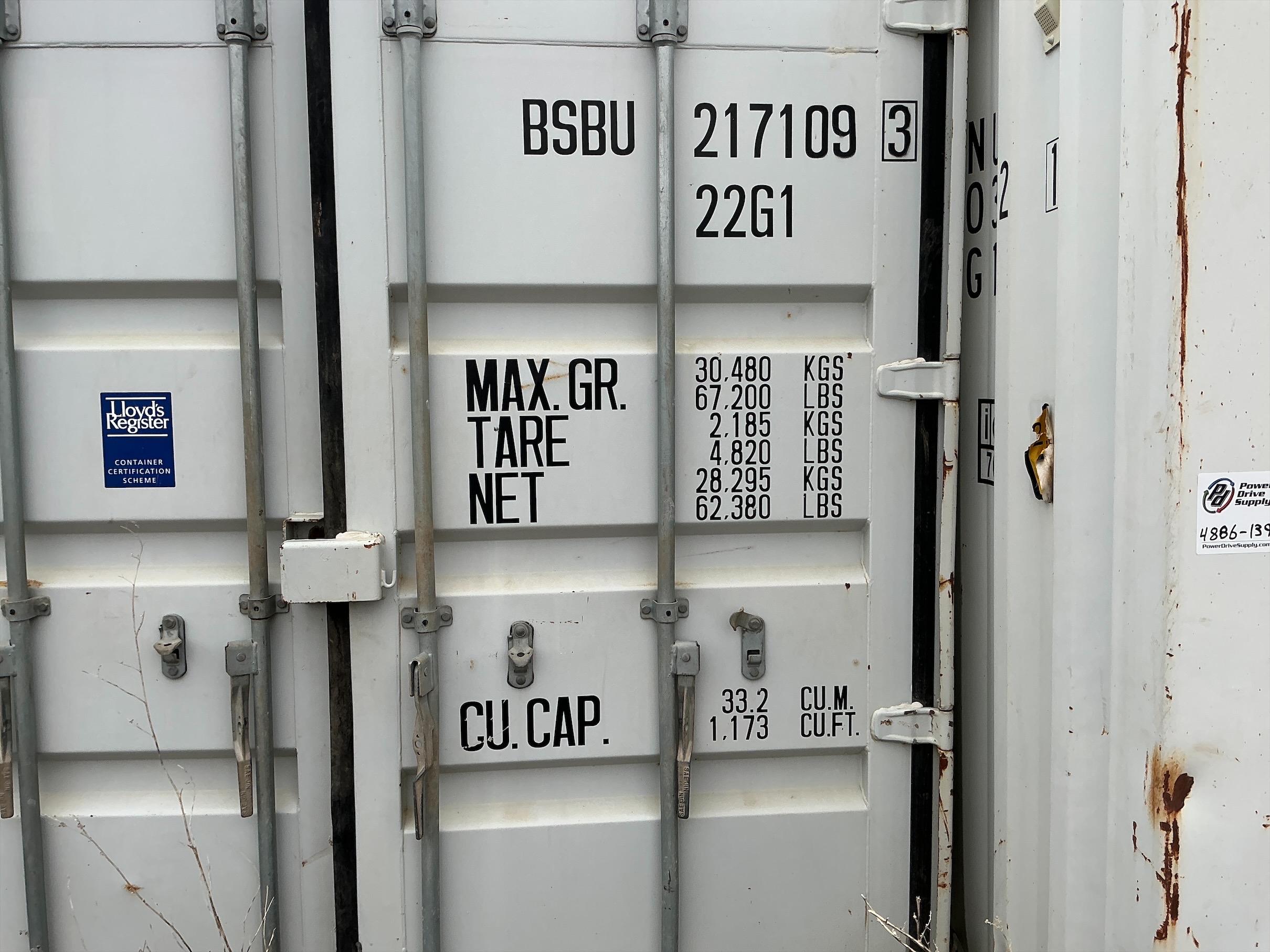 Used 2007 Connex Box w/Mixed Content