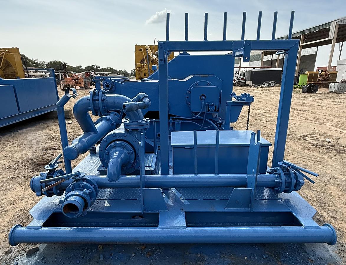 Used Kerr T-60 Triplex Mud Pump Powered by C15 Engine