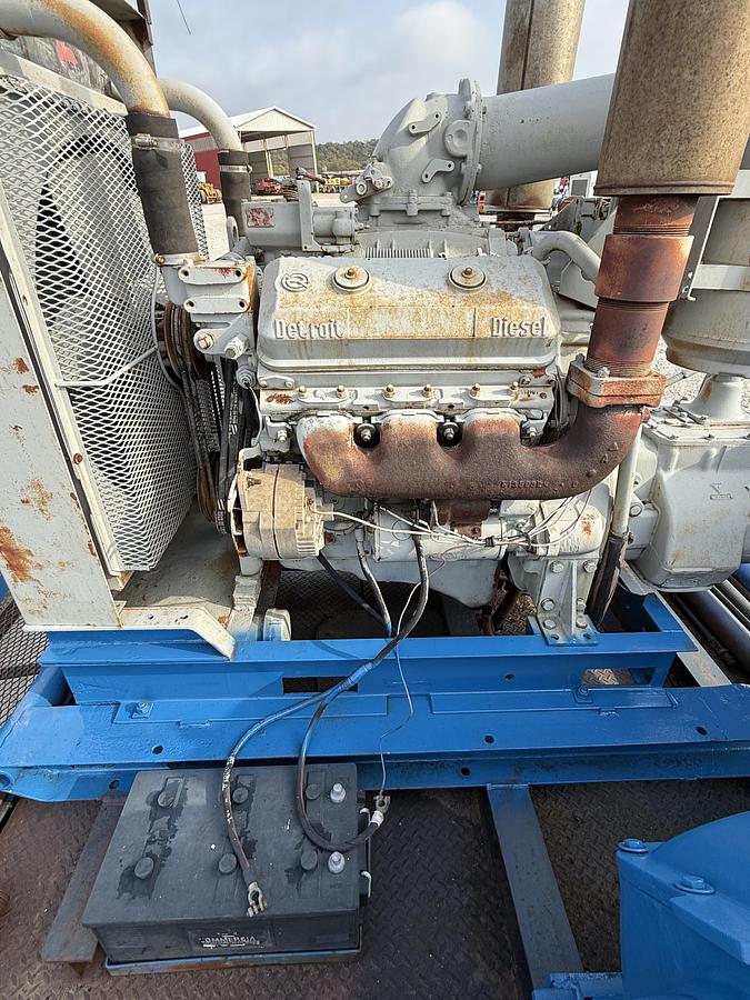 Used Gaso 3600 Trailer-Mounted Water Pump