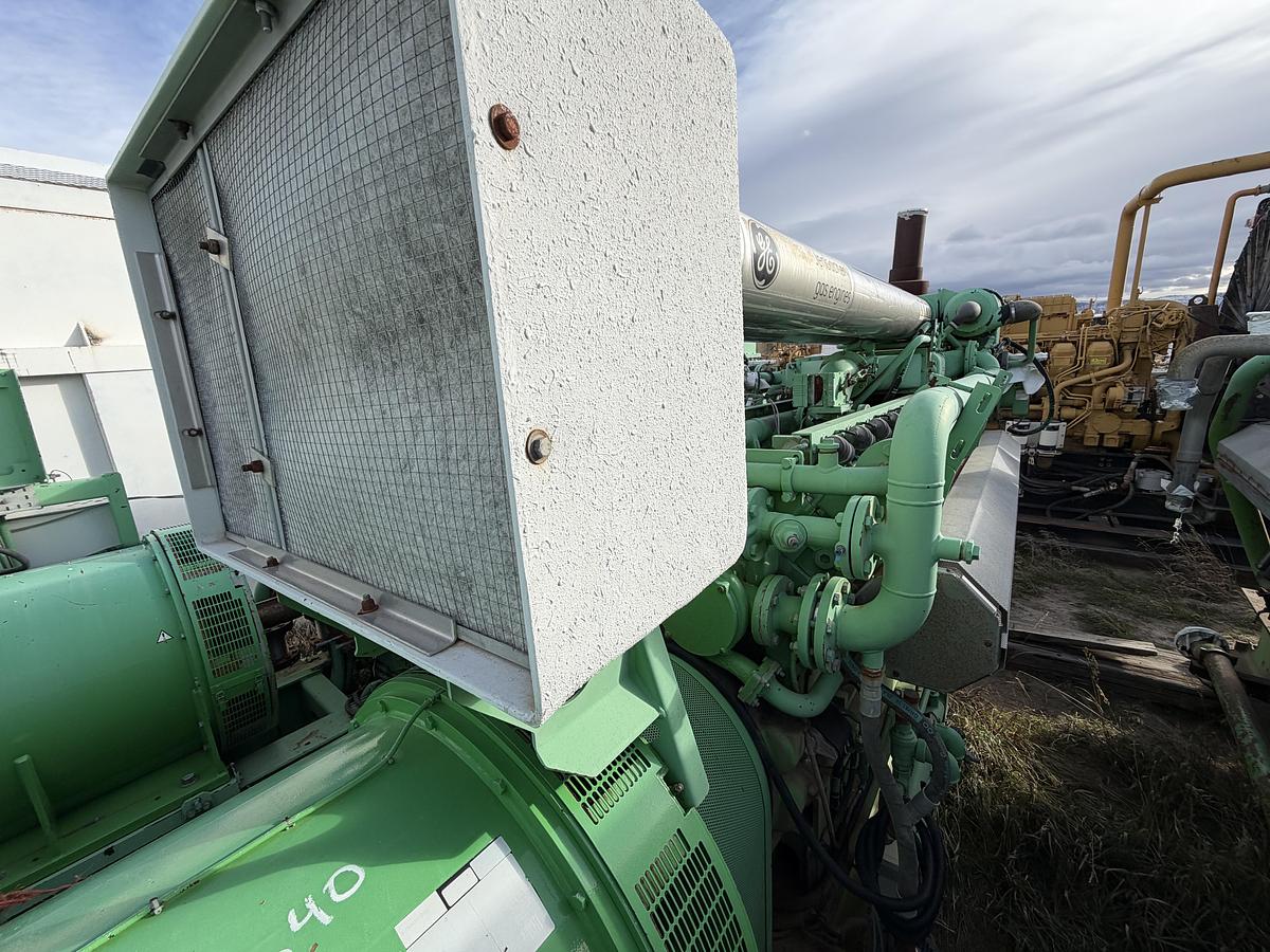 Used 2011 General Electric Jenbacher JGS 320 GS Natural Gas Generator 1712KW