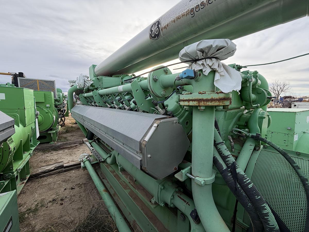 Used 2010 General Electric Jenbacher JGS 320 GS Natural Gas Generator 1712KW