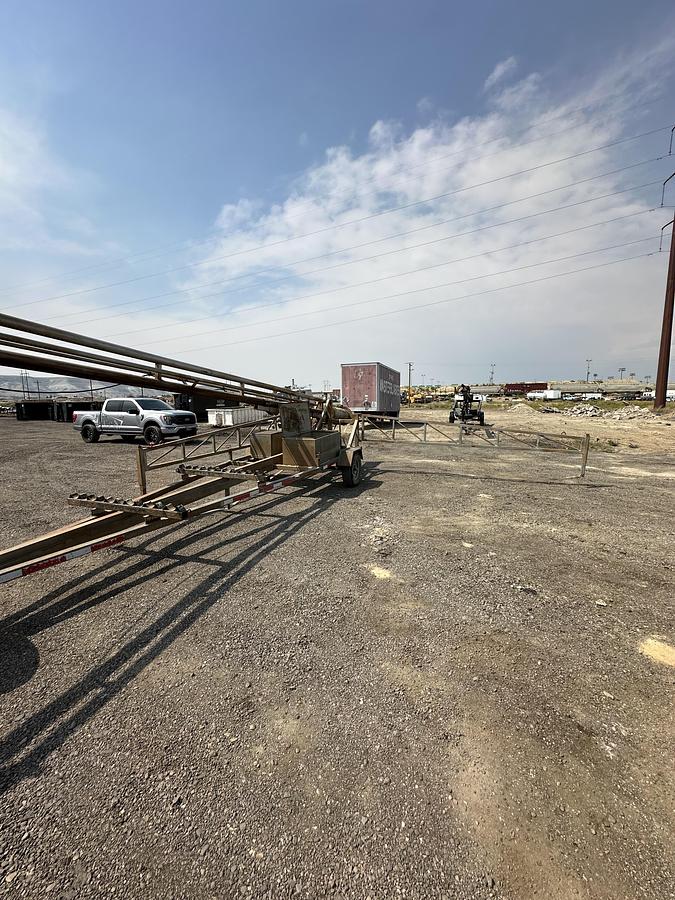 Used 2000 Fab shop Trailered Flair Stack