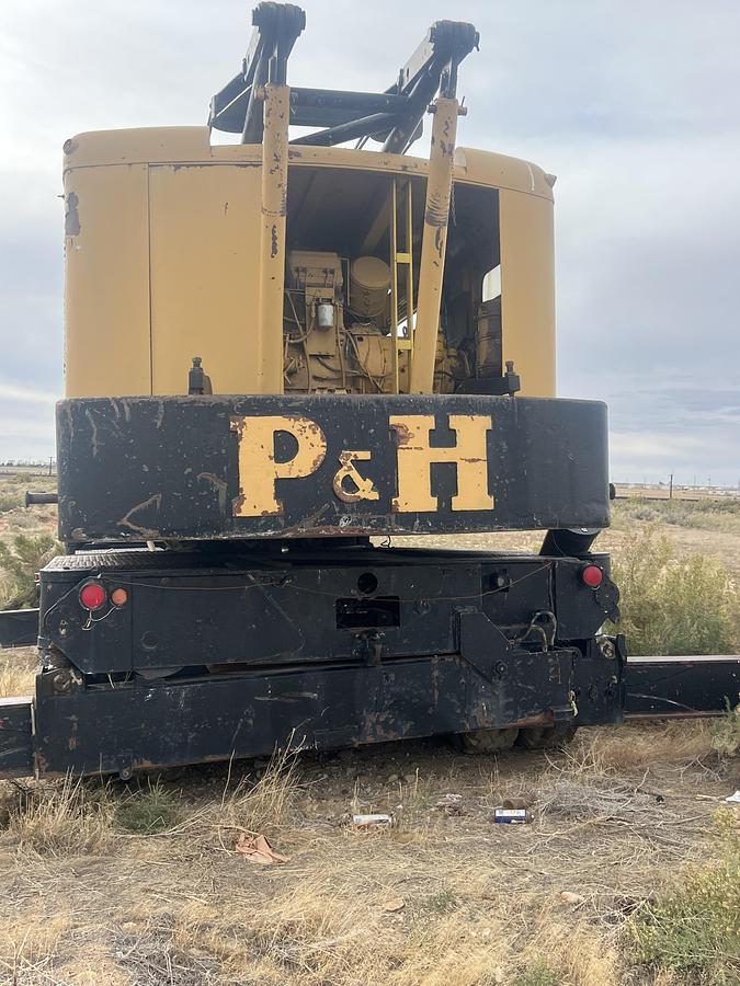 Used 1965 P H 660 TC-- 60 ton crane truck