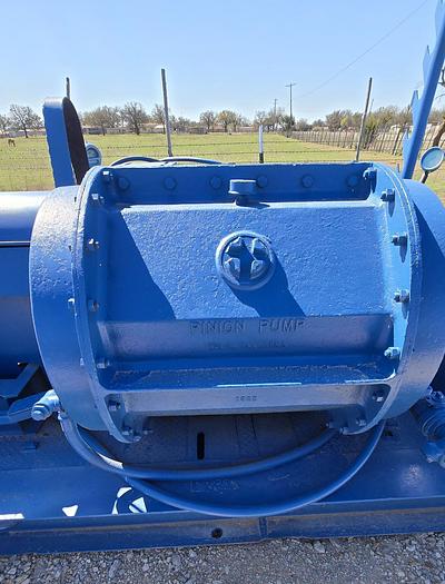 Used Pinion Triplex Pump Skidded