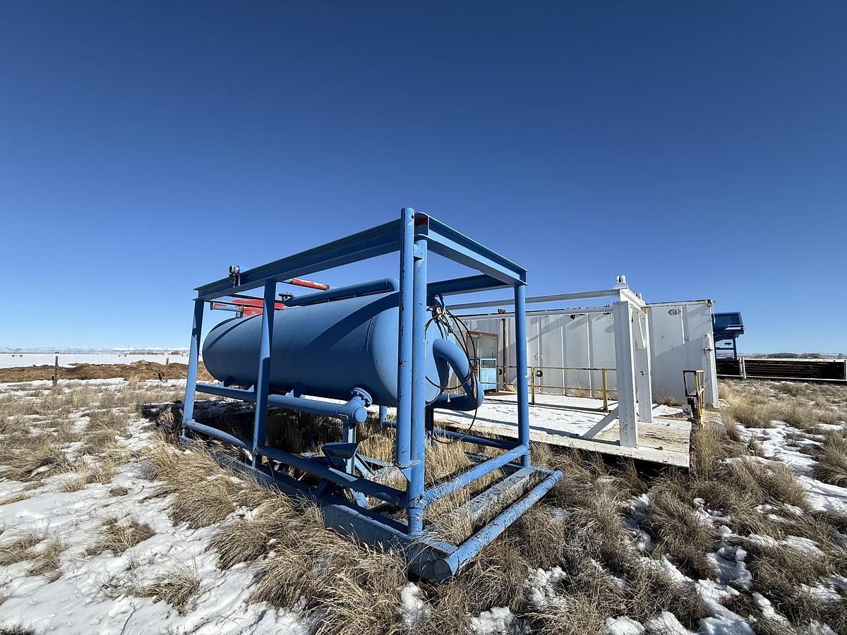 Used Mud Gas Separator, Gas Buster Rig #323 