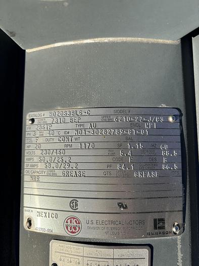 Used FLOWSERVE 14 Inch Vertical Turbine Pump