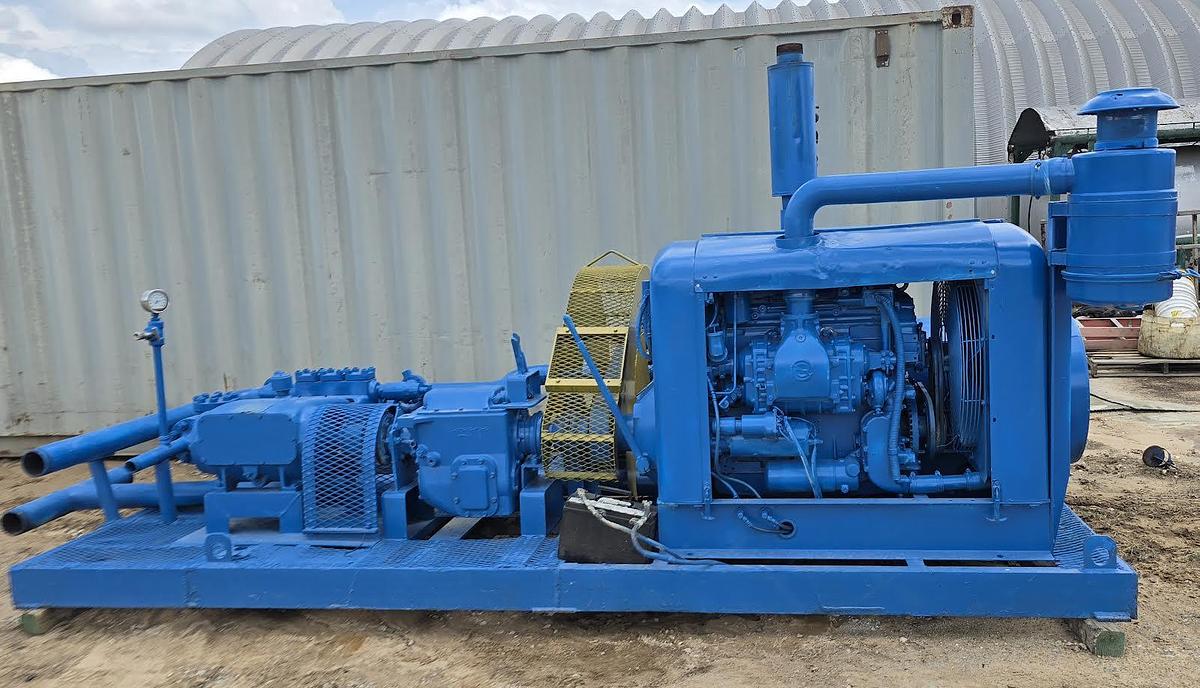 Used  Wheatley Triplex Pump 