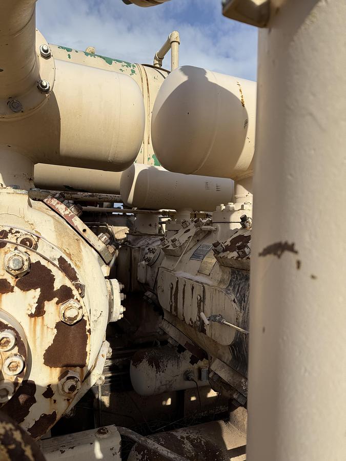 Used AJAX YK11 DAE Methane Compressor Unit