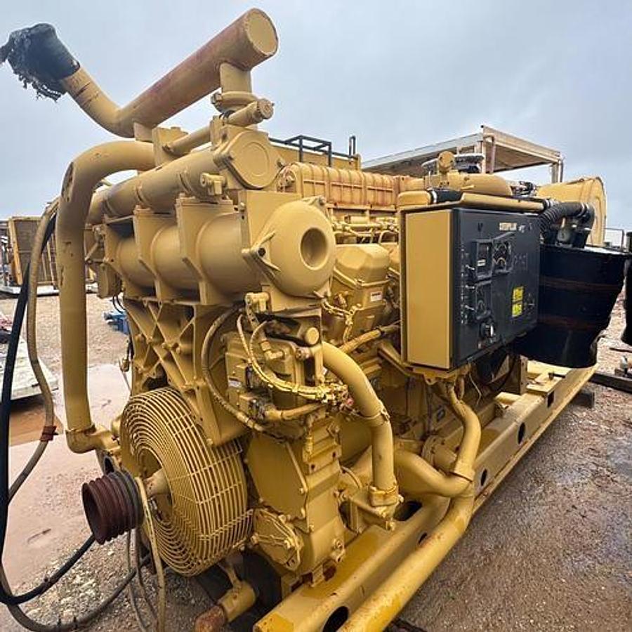 Used 2004 CAT 3512 B Engine w/Generator Drive