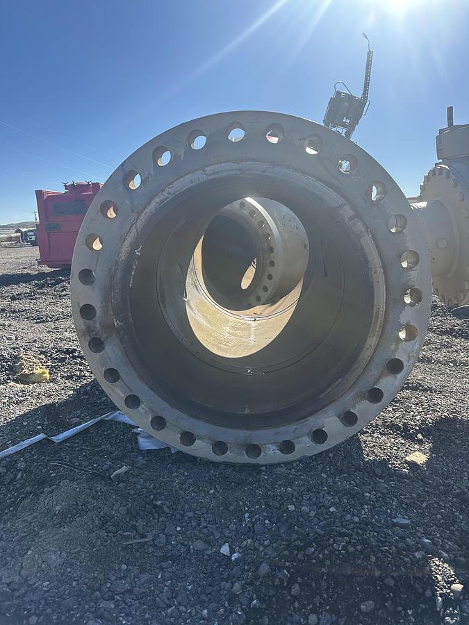 Used 30' Pneumatic Actuator Ball Valve