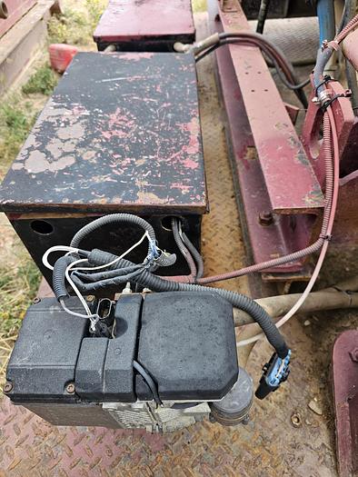 Used National JWS-300L Triplex Skid Mounted Mud Pump 335 Turbo Diesel