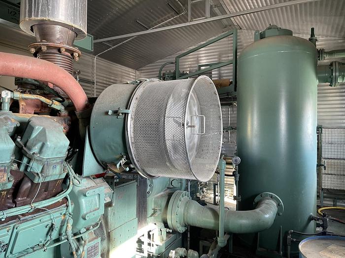 Used 2005 Cat Frick TDSH355L Caterpillar G3512LE Screw Compressor Package