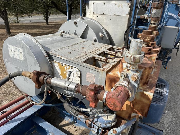 Used 1000hp Rough Rider Triplex Acid Pump