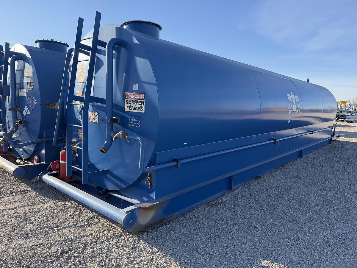 Used 15,000 Gallon Skidded Diesel Fuel Tank