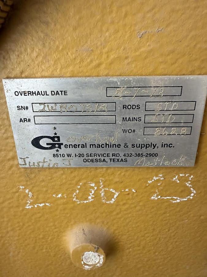 Used Gen House Powered by 2 - 3406 Engines