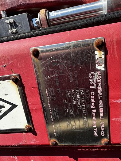 Used NOV CRT 350 Casing Running Tool