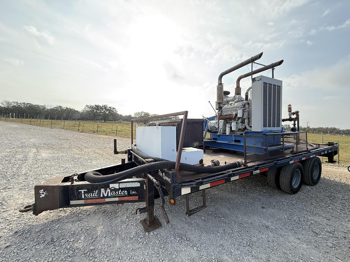 Used Gaso 3600 Trailer-Mounted Water Pump