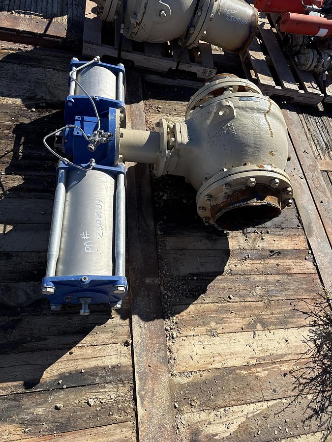 Used Morin Rotary actuator B-740U-S080