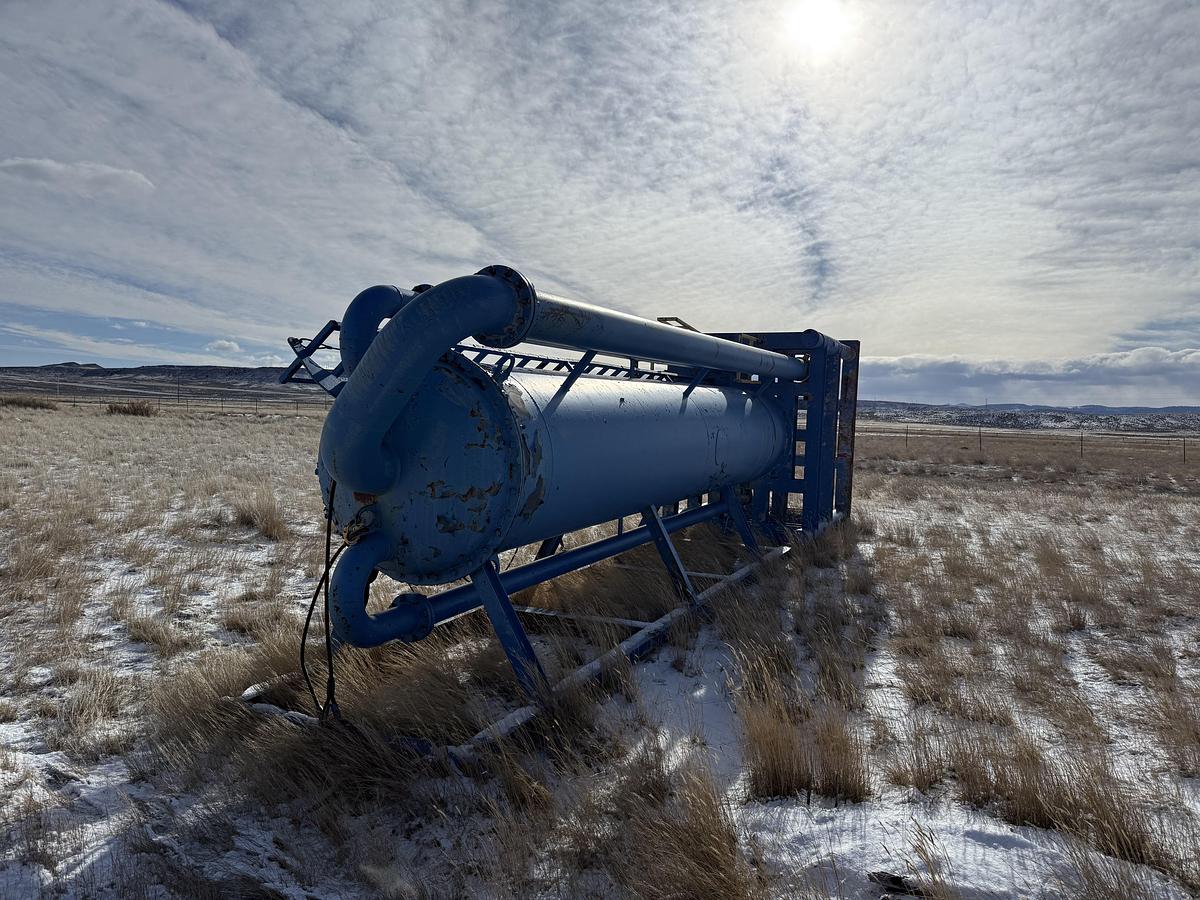 Used Gas Buster on Skid Rig #235 