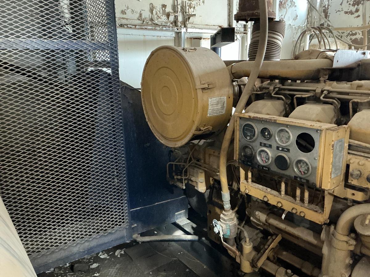 Used National Oilwell Mud Pump p/b Cat 3508 in Shed Stock #4886-49 .1.2.3
