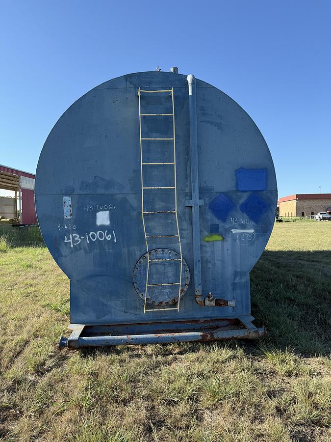 Used Diesel Fuel Tank 18,000 Gallons