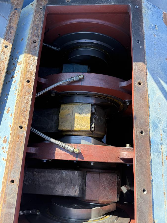 Used Kerr T-60 Triplex Pump Powered by C15 Engine